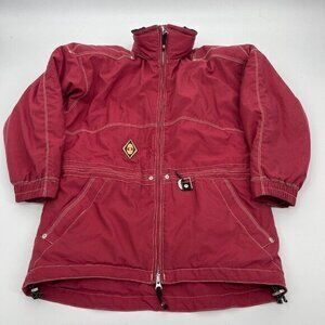 Obermeyer Juniors Coat 12 Red Swifter Winter Ski Snowboard Jacket Lined Casual